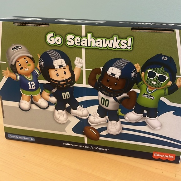 💚Seattle Seahawks💙 Little People Collectors Set - Picture 6 of 7